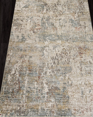 Ковер турецкий LB186A SHANTI (Полиэстер, разноцветный, кремовый)