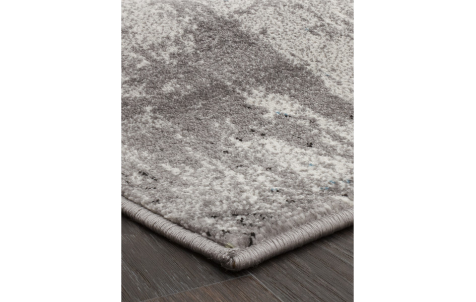 Детский ковер в комнату для девочек C064 - GRAY-MULTICOLOR