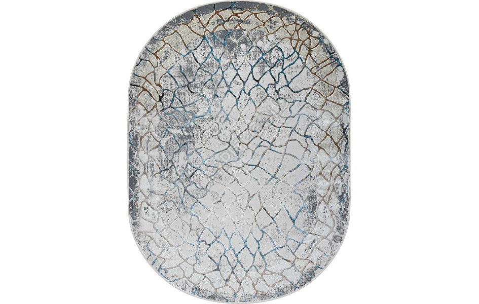 37888A OVAL синий/бежевый Roma