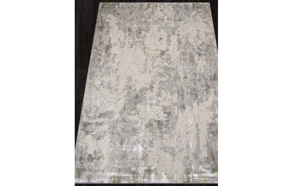 Ковер F169 - CREAM-GREEN - Прямоугольник - коллекция LIMAN