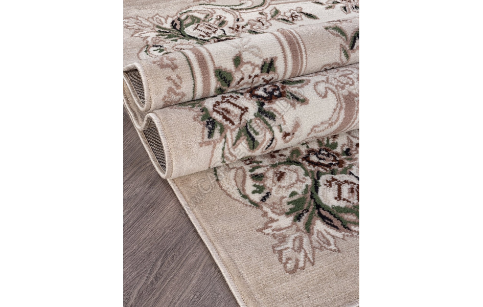 Ковер D017 - BEIGE - Прямоугольник - коллекция GAVANA