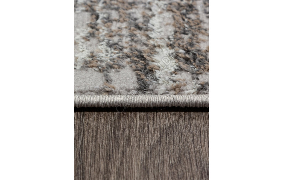 Ковер 00741A - GREY / GREY - Овал - коллекция PARADIZE