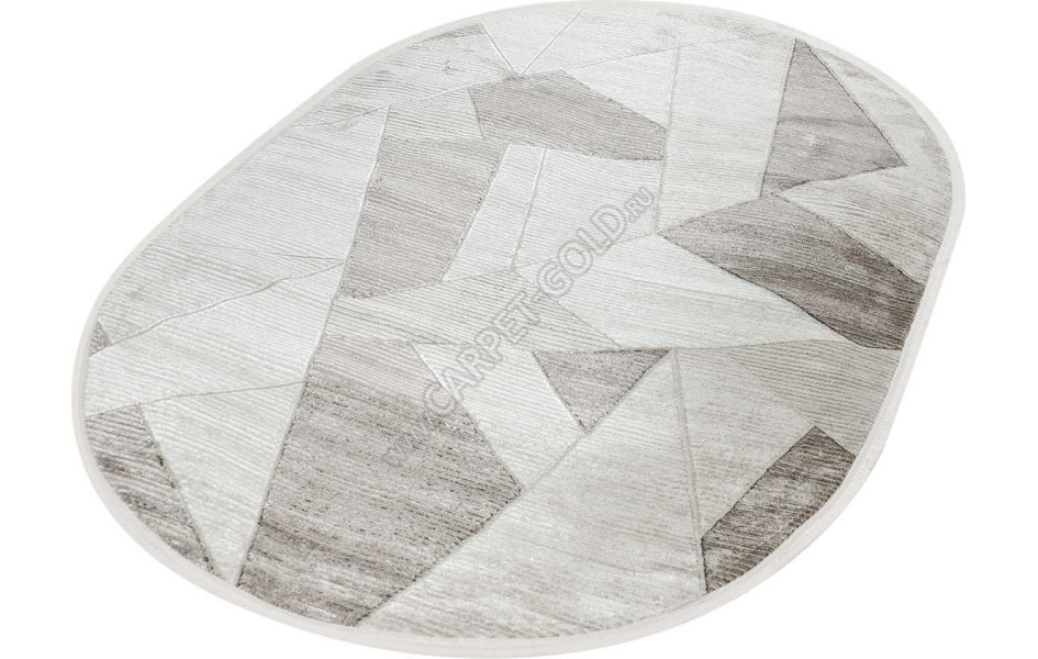 39880A OVAL BEIGE / CREAM Nadejda